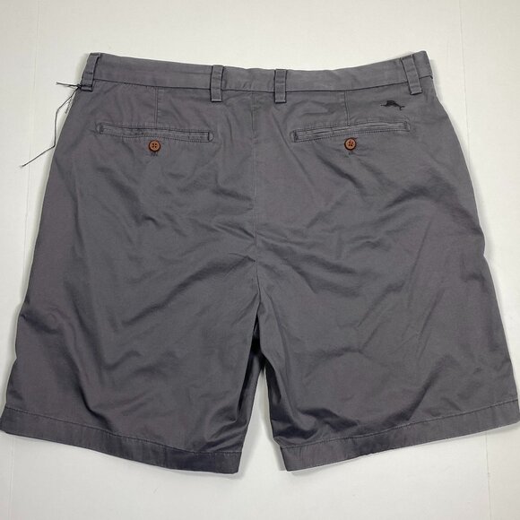 Tommy Bahama Cotton Chino Shorts - Stone Gray - 42 - MSRP $98 - Picture 7 of 8